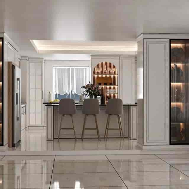 دکوراسیون نئوکلاسیک وکیوم با طراحی مهندس ثانی